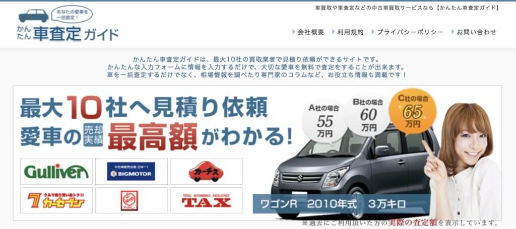 かんたん車査定ガイドとは
